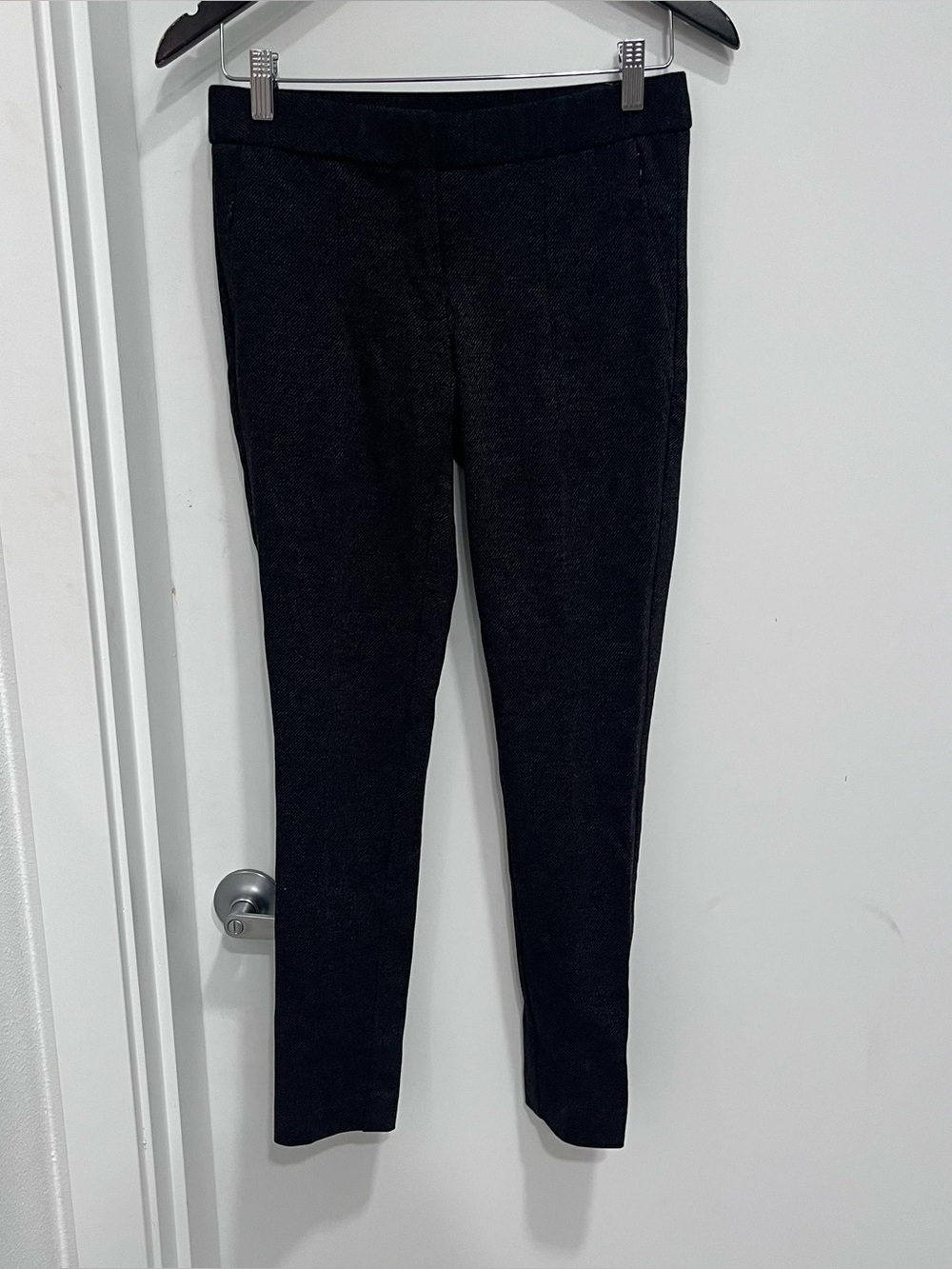 Amanda+Chelsea Womens Low Rise 4P Petite Dress Pants Trousers Black NWT